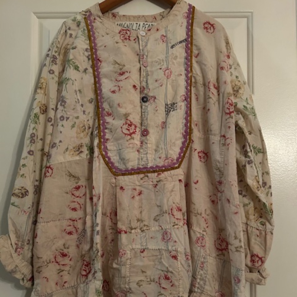 Magnolia Pearl Ric Rac Prarie Shirt in Louisa
